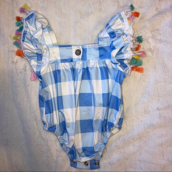 Fringe gingham bubble - Picture 2 of 3